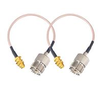 YILIANDUO Cable Coaxial RF SMA hembra a UHF SO-239 hembra 15cm RG316