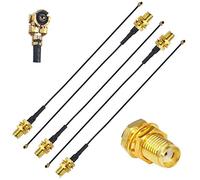 YILIANDUO Mini PCI UFL a SMA Conector Hembra Antena WiFi Pigtail Cable IPX a SMA Extensión 15cm Paquete de 5
