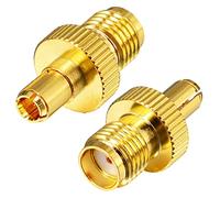 YILIANDUO SMA Adaptador SMA Hembra a TS9 Macho Conector para Hotspot Móvil 2G 3G 4G LTE Antena UMTS Banda Ancha Móvil Netgear AC785 Hsdpa Huawei 4G Routeur (2 Pack)