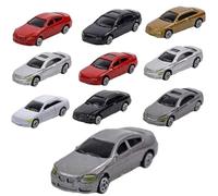 Yililay 10pcs Mini Scale Model Cars 1/87 Ho Escala, Estacionamiento Diseño de la Calle Table de Arena Color Aleatorio