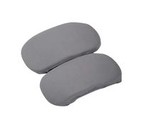 YILWPV 4 Fundas Protectoras for reposabrazos de Silla giratoria, for decoración Muebles Oficina y hogar para Sillas(Gray)