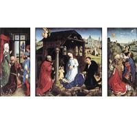 YIMACBJXX Famoso Cuadro Arte Pared Pintura Decorativa Pierre di Rogier Van Der Weyden para la Decoración de la Sala de Estar 60x90cm