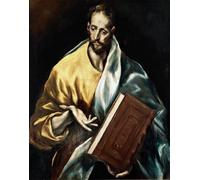 YIMACBJXX Famoso Cuadro en Lienzo Artistica Imagen Lienzo il Santo Apotre il Minore Dipinto di El Greco para Decoración de Paredes 60x90cm