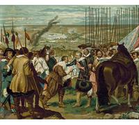 YIMACBJXX Famoso Cuadro en Lienzo Artistica Imagen Lienzo la resa di Breda Olanda di Diego Velazquez para Decoración de Paredes 60x90cm