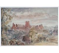 YIMACBJXX Famoso Cuadro en Lienzo Artistica Imagen Lienzo Richmond Castle Yorkshire dal famoso artista para Decoración de Paredes 60x90cm