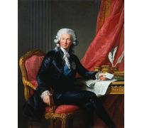 YIMACBJXX Famoso Cuadro en Lienzo Artistica Imagen Lienzo Ritratto di Charles Alexandre De Calonne di Louise Elisabeth Vigée Le Brun para Decoración de Paredes 60x90cm