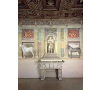 YIMACBJXX Famoso Cuadro en Lienzo Artistica Imagen Lienzo Sala Dei con Trompe L'oeil di Duedi Giulio Romano para Decoración de Paredes 60x90cm