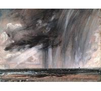 YIMACBJXX Famoso Cuadro en Lienzo Artistica Imagen Lienzo Studio del paesaggio marino con nuvola di pioggia di John Constable para Decoración de Paredes 60x90cm