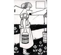 YIMACBJXX Famoso Cuadro en Lienzo Artistica Imagen Lienzo Titolo del capitolo La morte di Artù di Aubrey Beardsley para Decoración de Paredes 60x90cm