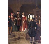 YIMACBJXX Famoso Impresiones de Lienzo Pintura Poster l'allestimento della prima macchina da stampa a Bristol nei dintorni del castello di Gotch para la Decoración del Hogar de la Oficina 60x90cm