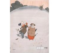YIMACBJXX Famoso Impresiones de Lienzo Pintura Poster Un altro cruciverba illustrato di William Heath Robinson para la Decoración del Hogar de la Oficina 60x90cm