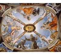 YIMACBJXX Famoso Lienzo Imagen Art Painting Art Cuadro Ceiling of the Chapel of Eleonora of Toledo by Agnolo Bronzino para Decoraciones del Hogar 60x90cm