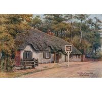 YIMACBJXX Famoso Lienzo Imagen Art Painting Art Cuadro il gatto e il violino Inn New Forest di Alfred Robert Quinton para Decoraciones del Hogar 60x90cm
