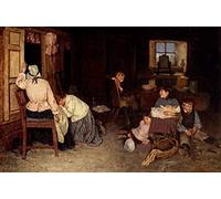YIMACBJXX Famoso Lienzo Imagen Art Painting Art Cuadro il pathos della vita di Robert Gemmell Hutchison para Decoraciones del Hogar 60x90cm