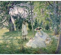 YIMACBJXX Famoso Lienzo Imagen Art Painting Art Cuadro il picnic di Henri Lebasque para Decoraciones del Hogar 60x90cm
