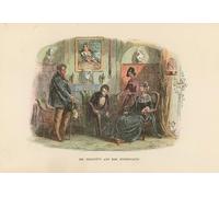 YIMACBJXX Famoso Lienzo Imagen Art Painting Art Cuadro Illustrazione per David Copperfield di Hablot Knight Browne para Decoraciones del Hogar 60x90cm