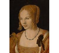 YIMACBJXX Famoso Lienzo Imagen Art Painting Art Cuadro Ritratto di una giovane donna veneziana di Albrecht Dürer para Decoraciones del Hogar 60x90cm