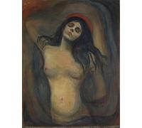 YIMACBJXX Famoso Lienzo Imagen Art Painting Art Cuadro Signora di Edvard Munch para Decoraciones del Hogar 60x90cm