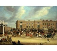 YIMACBJXX Famoso Lienzos Fotos Póster de Lienzo L'elefante e il castello sulla strada di Brighton di Pollard para la Decoración del Hogar del Dormitorio 60x90cm