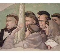 YIMACBJXX Famoso Lienzos Fotos Póster de Lienzo Particolare della Visione Ascensione di S. di Giotto Di Bondone para la Decoración del Hogar del Dormitorio 60x90cm