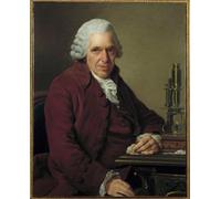 YIMACBJXX Famoso Lienzos Fotos Póster de Lienzo Ritratto di Louis Jean Marie Daubenton di Alexander Roslin para la Decoración del Hogar del Dormitorio 60x90cm