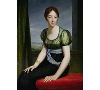 YIMACBJXX Famoso Lienzos Fotos Póster de Lienzo Ritratto di Madame Regnault De Saint-jean D'angely del barone François Pascal Simon Gérard para la Decoración del Hogar del Dormitorio 60x90cm