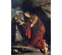 YIMACBJXX Pinturas Famosas Cuadro Arte Pared Pintura Decorativa Santa Maria Maddalena penitente di Orazio Gentleschi para la Decoración de la Sala de Estar 60x90cm