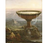 YIMACBJXX Pinturas Famosas Cuadro en Lienzo Artistica Imagen Lienzo il Calice dei Titani di Thomas Cole para Decoración de Paredes 60x90cm