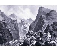 YIMACBJXX Pinturas Famosas Impresiones de Lienzo Pintura Poster Annientamento esercito greco di John Harris Valda para la Decoración del Hogar de la Oficina 60x90cm