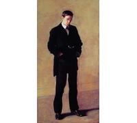 YIMACBJXX Pinturas Famosas Impresiones de Lienzo Pintura Poster il ritratto del pensatore di Louis N. Kenton di Eakins para la Decoración del Hogar de la Oficina 60x90cm