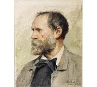 YIMACBJXX Pinturas Famosas Impresiones de Lienzo Pintura Poster Natura morta caffè e patate di Albert para la Decoración del Hogar de la Oficina 60x90cm