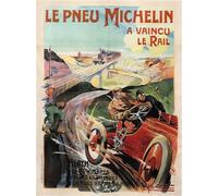 YIMACBJXX Pinturas Famosas Lienzo Imagen Art Painting Art Cuadro Macchina da corsa Panhard Et Levassor guidata da Ernest Montaut para Decoraciones del Hogar 60x90cm