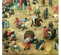 YIMACBJXX Pinturas Famosas Lienzos Fotos Póster de Lienzo Dettaglio dei bambini della sezione inferiore che mostra vari di Pieter Bruegel il Vecchio para la Decoración del Hogar del Dormitorio 60x90cm