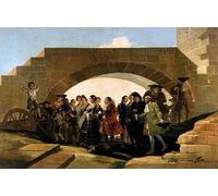 YIMACBJXX Pinturas Famosas Lienzos Fotos Póster de Lienzo il Matrimonio di Francisco De Goya para la Decoración del Hogar del Dormitorio 60x90cm