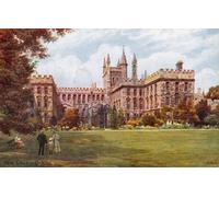 YIMACBJXX Pinturas Famosas Lienzos Fotos Póster de Lienzo New College Oxford di Alfred Robert Quinton para la Decoración del Hogar del Dormitorio 60x90cm