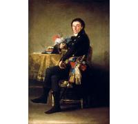 YIMACBJXX Pinturas Famosas Lienzos Fotos Póster de Lienzo Ritratto di Ferdinand Guillemardet di Francisco De Goya para la Decoración del Hogar del Dormitorio 60x90cm