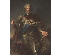 YIMACBJXX Pinturas Famosas Lienzos Fotos Póster de Lienzo Ritratto di Maurice De Saxe Maresciallo di Francia di Charles Antoine Coypel para la Decoración del Hogar del Dormitorio 60x90cm