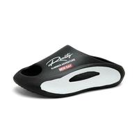 YIMAISZQ Chanclas Hombre Hombres Y Zapatillas De Mujer Moda Antideslizantes Pareja Eva 2 Color 36-45-b33-720-5-negro-40-41