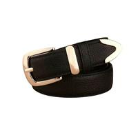 YIMAISZQ cinturón Fino Mujer Mujeres Moda Vestido De Coincidencia Vaqueros Cinturones para Mujer-lb2146-negro-115 Cm