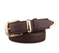 YIMAISZQ cinturón Fino Mujer Mujeres Moda Vestido De Coincidencia Vaqueros Cinturones para Mujer-lb2146-café-105 Cm