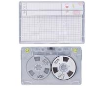 yiMANtrading Blank Cassette Tapes High Output Low Noise, 46min Recording Time Reel to Reel Blank Cassettes for Music and Voice Recording with Storage Box and Label Paper (Plata)