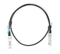 yiMANtrading Cable DAC de 25 Gbps, canal único, SFP a SFP, cable de cobre de conexión directa de alta velocidad, chapado en plata, para transmisión de big data, compatible únicamente con (1 metro)