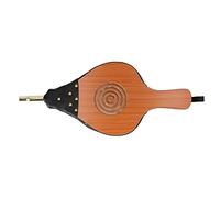 yiMANtrading Fuelle Grande de Madera para Chimenea, soplador de Aire para fogatas con Boquilla fundida y Correa Colgante, Fuelle Reforzado con Cuero para Uso en acampadas al Aire Libre,