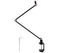 yiMANtrading Soporte de proyector de Escritorio, Mini Soporte Giratorio para proyector con Abrazadera, Tornillo de Montaje de Acero aleado de 1/4 de Pulgada para Sala de Estar, diseño Plegable