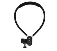 yiMANtrading Soporte magnético de Silicona Suave y Ajustable para el Cuello, Compatible con cámaras de acción y teléfonos móviles; Gira 180° y Incluye Clip para teléfono, diseñado para la Serie