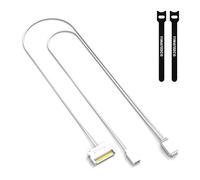 YIMATEECO Controlador ARGB SATA Fuente de alimentación a iluminación ARGB de 5 V 3 pines, modo de luz integrado, cable controlador de reinicio manual para ventiladores de chasis de PC, tiras de luz