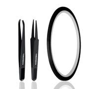 YIMATEECO Protectores de Joystick, 10M Joystick Protector Anillo Adhesivo Compatible con Steam Deck, PS Portal, PS5, PS4, Xbox, Legion Go y Switch Pro, Antiarañazos Antipérdida de Pintura (Negro)