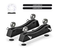 YIMATEECO Soporte de filamentos para impresora 3D con rodamientos, 2 unidades para impresora 3D, soporte de bobina, soporte de filamentos, soporte de bolas ajustable, soporte de filamentos para