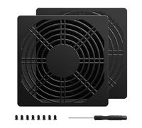 YIMATEECO Ventilador de gabinete PC - Filtro antipolvo - 120 mm - Cubierta de malla