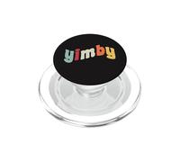Yimby Activist Pro Vivienda Sí en el Transporte público de mi Patio Trasero PopSockets PopGrip para MagSafe